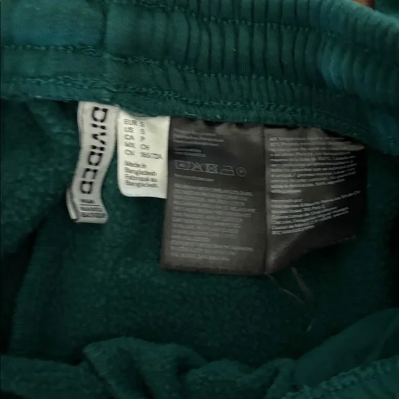 Divided Teal Jogger Pants - Picture 2 of 3